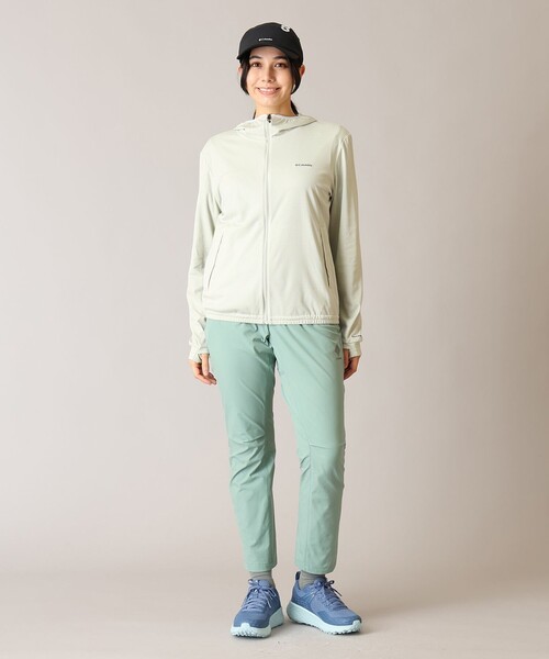Columbia(コロンビア)の「UVカット Columbia/ ウィメンズ トレイルラッシュ ロングスリーブフルジップ /コロンビア(その他アウター・レディース・ミント/ライトカーキ/グリーン・M/L/XL/S)」の19枚目の写真