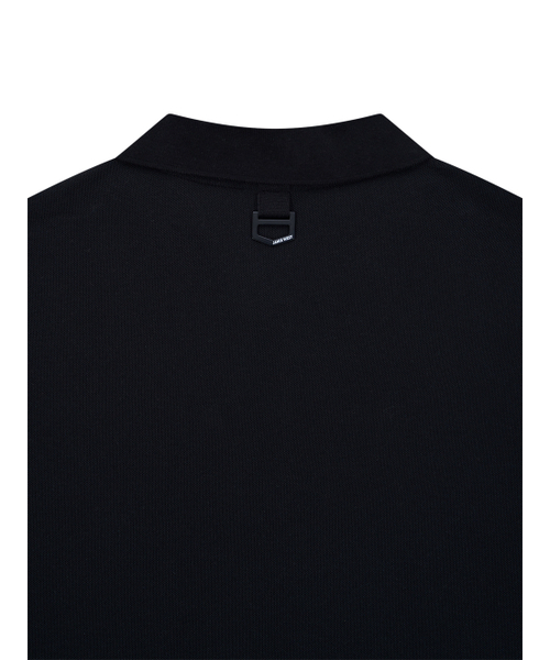 JAMIE WEST（ジェイミーウエスト）の「[JWGC] サイモン刺繍レギュラーカラーTシャツ (ブラック)（ポロシャツ・レディース・その他・LARGE/X-LARGE/MEDIUM）」の7枚目の写真