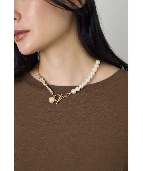 AZUL by moussy（アズールバイマウジー）の「パールネックレス（ネックレス・レディース・シルバー/ゴールド・FREE）」の12枚目の写真