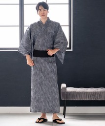 CELEN（セレン）の「【メンズ浴衣 選べる4タイプ】浴衣・角帯・雪駄 3点セット《粋夏浴衣》（浴衣）」