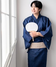 CELEN（セレン）の「【メンズ浴衣/選べる4タイプ】浴衣・角帯・雪駄 3点セット《粋夏浴衣》（浴衣）」