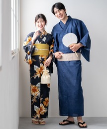 CELEN（セレン）の「【メンズ浴衣/選べる4タイプ】浴衣・角帯・雪駄 3点セット《粋夏浴衣》（浴衣）」