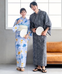 CELEN（セレン）の「【メンズ浴衣/雪駄付き3点セット】浴衣・角帯・雪駄 《粋夏浴衣》（浴衣）」