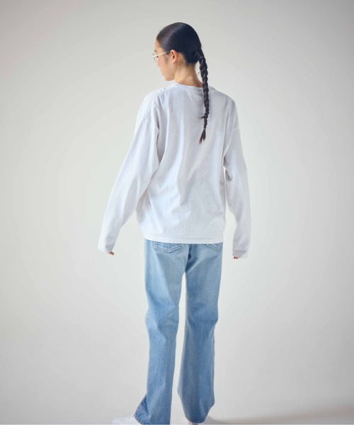 SEA(シー)の「VINTAGE デニムトラウザーズ(デニムパンツ・レディース・インディゴブルー/ライトブルー・1/0)」の5枚目の写真