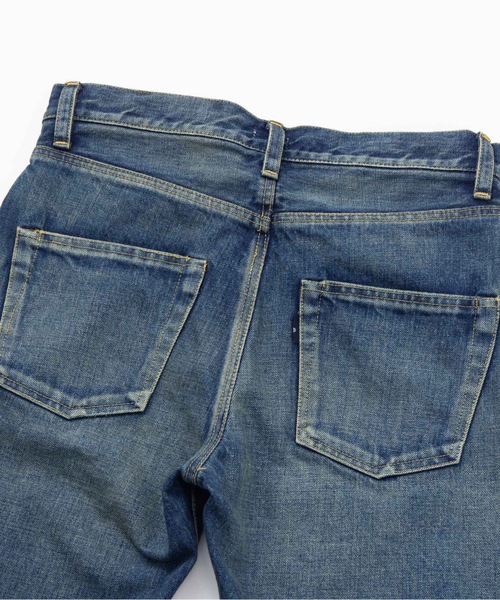 SEA(シー)の「VINTAGE デニムトラウザーズ(デニムパンツ・レディース・インディゴブルー/ライトブルー・1/0)」の10枚目の写真