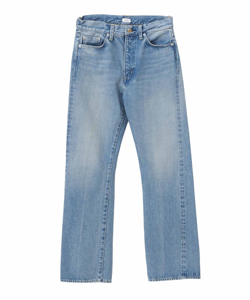 SEA(シー)の「VINTAGE デニムトラウザーズ(デニムパンツ・レディース・インディゴブルー/ライトブルー・1/0)」の14枚目の写真