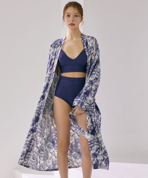 VIKINI VENDER(ビキニベンダー)の「クレパイピングストラップロングローブ - ネイビー(その他トップス・レディース・その他・ONE SIZE)」の2枚目の写真