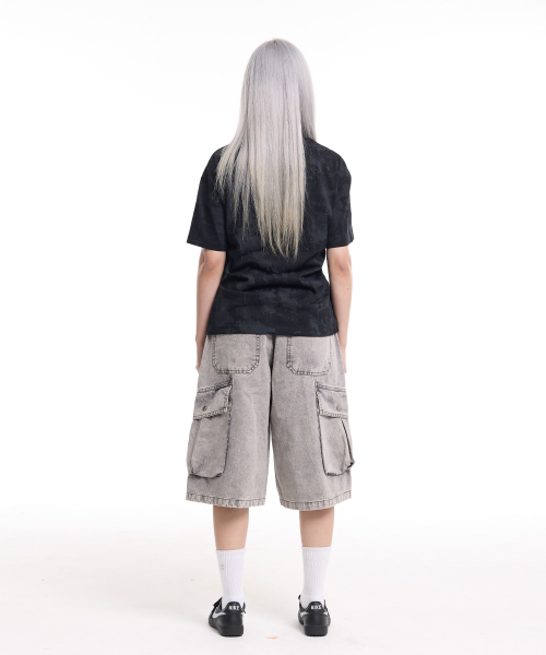 CREAM SODA LAB(クリームソーダラボ)の「デプス C クラブロゴ ウォッシング 半袖Tシャツ グレー(Tシャツ/カットソー・メンズ・その他・LARGE/X-LARGE)」の3枚目の写真
