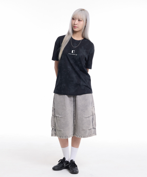 CREAM SODA LAB(クリームソーダラボ)の「デプス C クラブロゴ ウォッシング 半袖Tシャツ グレー(Tシャツ/カットソー・メンズ・その他・LARGE/X-LARGE)」の6枚目の写真