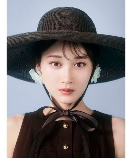 SNIDEL(スナイデル)の「ワイドブリムブレードハット(ハット・レディース・ブラウン/キャメル・F)」の21枚目の写真