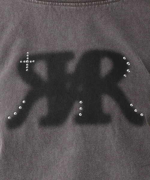 repipi armario(レピピ アルマリオ)の「twinRサイドシャーリングTシャツ(Tシャツ/カットソー・キッズ・オフホワイト/ブルー/ブラック/ピンク/レッド・SMALL/MEDIUM/LARGE)」の9枚目の写真
