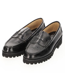 The Kenford Fineshoes | (The Kenford Fineshoes)TANK SOLE LOAFERSBLACK PAISLEY(ローファー)