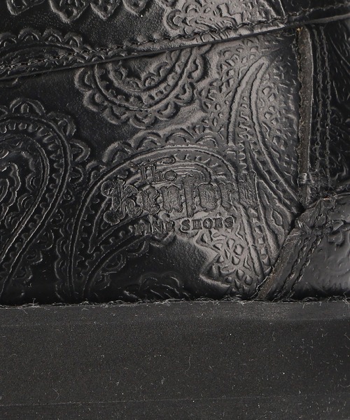 The Kenford Fineshoes（ケンフォードファインシューズ）の「(The Kenford Fineshoes)TANK SOLE LOAFERSBLACK PAISLEY（ローファー・レディース・ブラック・24.5cm/25cm/24cm/23.5cm/23cm）」の8枚目の写真