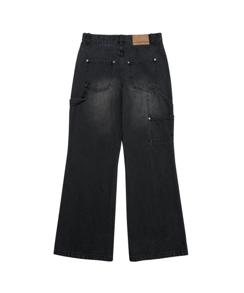 AMESWORLDWIDE(アメスワールドワイド)の「SEMIWIDE DENIM PANTS BLACK(デニムパンツ・レディース・その他・SMALL/MEDIUM/LARGE)」の6枚目の写真