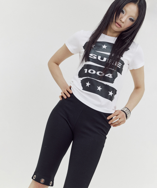 SETUP-EXE(セットアップイーエックスイー)の「1004 TAPE TOP / WHITE(Tシャツ/カットソー・レディース・その他・OS)」の1枚目の写真