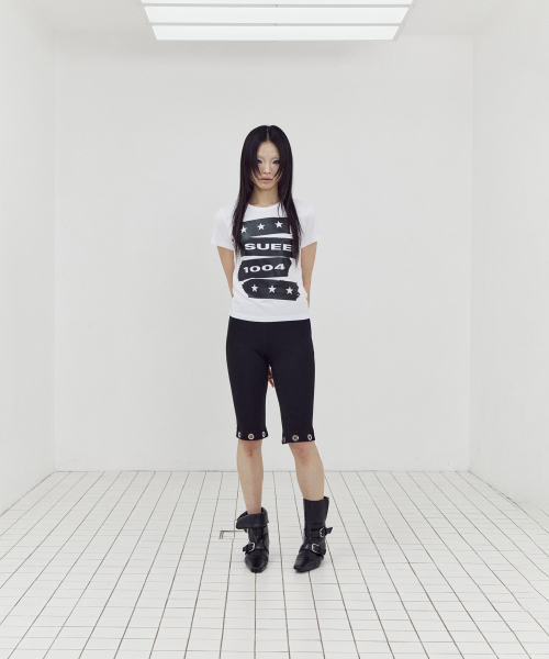 SETUP-EXE(セットアップイーエックスイー)の「1004 TAPE TOP / WHITE(Tシャツ/カットソー・レディース・その他・OS)」の2枚目の写真