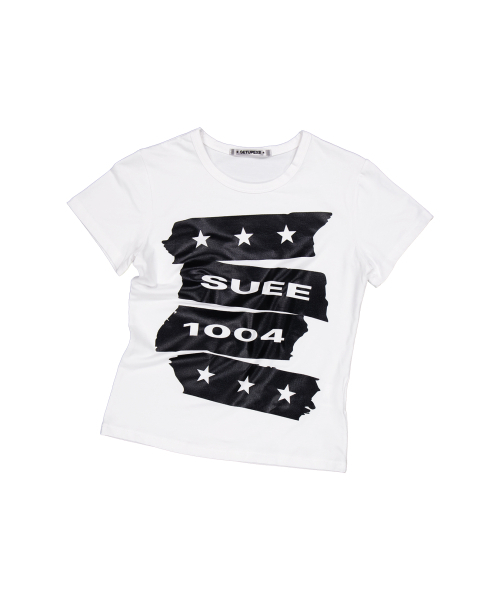 SETUP-EXE(セットアップイーエックスイー)の「1004 TAPE TOP / WHITE(Tシャツ/カットソー・レディース・その他・OS)」の9枚目の写真