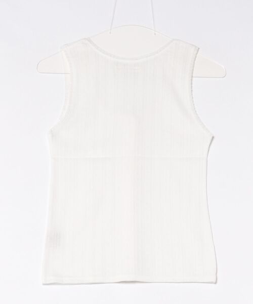 anuke(アンヌーク)の「anuke Cut Lace Tanktop(タンクトップ・レディース・ブラック/ホワイト・FREE)」の3枚目の写真