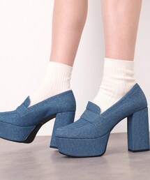 【ラク盛り/約12cm】ラク盛り厚底ローファー