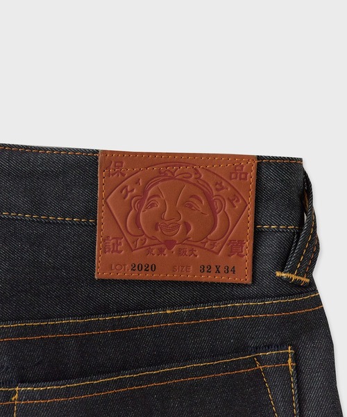 EVISU(エヴィス)の「EVISU/エヴィス カモメプリントポケット / 2ESSMM6JE1232 White Seagull Jeans(デニムパンツ・メンズ・インディゴブルー・34inch/32inch/30inch)」の3枚目の写真
