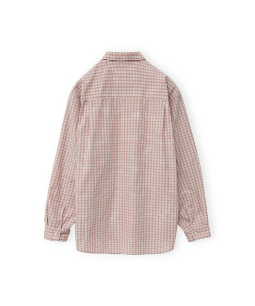 BROWNYARD（ブラウンヤード）の「ステディシャツ、ピンクチェック（シャツ/ブラウス・メンズ・その他・3/4/5/6）」の2枚目の写真