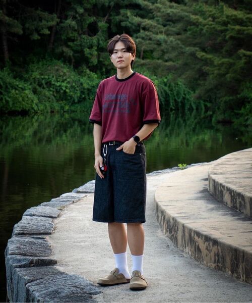 URBANAGE(アーバンエイジ)の「STUDIO リンガーオーバー半袖ホワイト(Tシャツ/カットソー・レディース・その他・MEDIUM/LARGE)」の3枚目の写真
