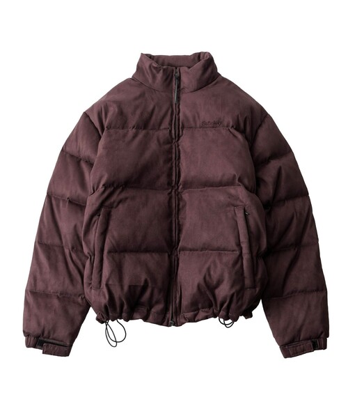 Subciety(サブサエティ)の「Faux suede puffer jacket(ブルゾン・メンズ・ブラウン/グリーン/ブラック・SMALL/MEDIUM/LARGE/X-LARGE)」の11枚目の写真