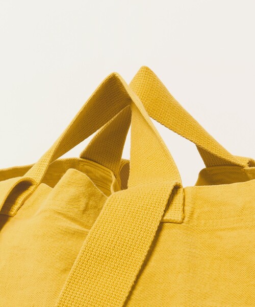 LOS ANGELES APPAREL（ロサンゼルスアパレル）の「＜LOS ANGELES APPAREL＞ OS BULL DNM BAG/バッグ（トートバッグ・メンズ・イエロー/レッド/ブラック・FREE）」の11枚目の写真