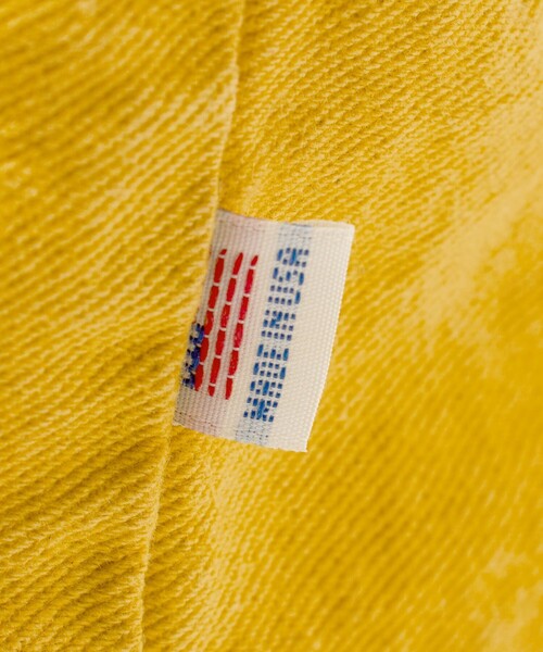 LOS ANGELES APPAREL（ロサンゼルスアパレル）の「＜LOS ANGELES APPAREL＞ OS BULL DNM BAG/バッグ（トートバッグ・メンズ・イエロー/レッド/ブラック・FREE）」の12枚目の写真