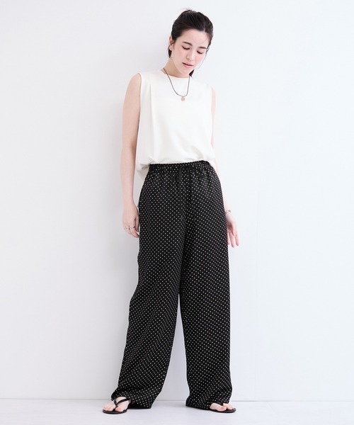 le cercle ADAM ET ROPE'(ルセルクルアダムエロペ)の「ドットパンツ(その他パンツ・レディース・ブラウン/オフホワイト/ブラック系その他・FREE)」の21枚目の写真
