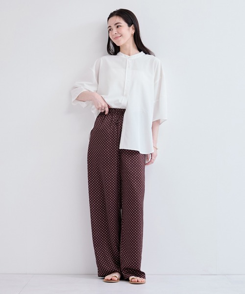 le cercle ADAM ET ROPE'(ルセルクルアダムエロペ)の「ドットパンツ(その他パンツ・レディース・ブラウン/オフホワイト/ブラック系その他・FREE)」の20枚目の写真