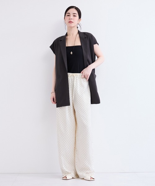 le cercle ADAM ET ROPE'(ルセルクルアダムエロペ)の「ドットパンツ(その他パンツ・レディース・ブラウン/オフホワイト/ブラック系その他・FREE)」の16枚目の写真