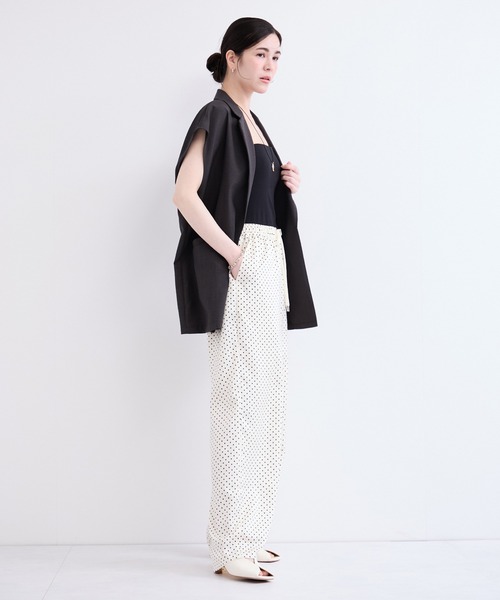 le cercle ADAM ET ROPE'(ルセルクルアダムエロペ)の「ドットパンツ(その他パンツ・レディース・ブラウン/オフホワイト/ブラック系その他・FREE)」の15枚目の写真