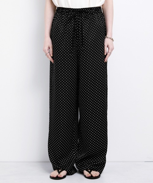 le cercle ADAM ET ROPE'(ルセルクルアダムエロペ)の「ドットパンツ(その他パンツ・レディース・ブラウン/オフホワイト/ブラック系その他・FREE)」の14枚目の写真