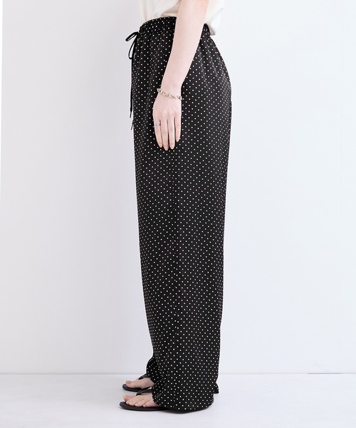le cercle ADAM ET ROPE'(ルセルクルアダムエロペ)の「ドットパンツ(その他パンツ・レディース・ブラウン/オフホワイト/ブラック系その他・FREE)」の13枚目の写真