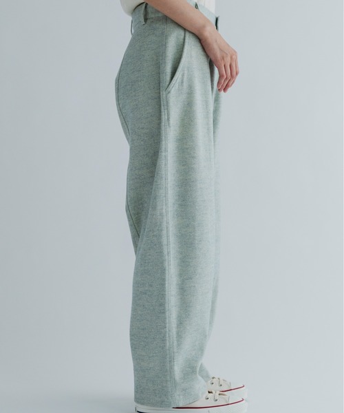 MEYAME(メヤメ)の「MEYAME/メヤメ ブラッシュドジャズネップデニム BRUSHED JAZZ NEP DENIM MEY-2513(デニムパンツ・レディース・グリーン/ブラック・0/1)」の19枚目の写真