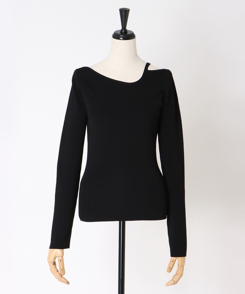 DRESSLAVE(ドレスレイブ)の「asymmetry rib pullover(アシンメトリーリブプルオーバー)(ニット/セーター・レディース・ホワイト/グリーン/ブラック・38)」の20枚目の写真