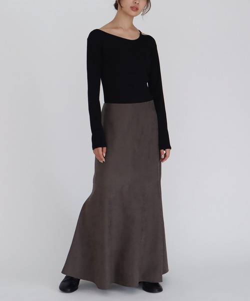 DRESSLAVE(ドレスレイブ)の「asymmetry rib pullover(アシンメトリーリブプルオーバー)(ニット/セーター・レディース・ホワイト/グリーン/ブラック・38)」の18枚目の写真