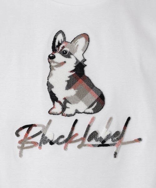 BLACK LABEL CRESTBRIDGE(ブラックレーベル・クレストブリッジ)の「ハブラシコーギーTシャツ(Tシャツ/カットソー・メンズ・オフホワイト/ブラック/ベージュ系その他/ピンク系その他2・L/XL/M/S)」の9枚目の写真