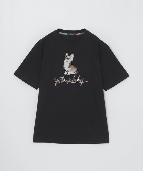 BLACK LABEL CRESTBRIDGE(ブラックレーベル・クレストブリッジ)の「ハブラシコーギーTシャツ(Tシャツ/カットソー・メンズ・オフホワイト/ブラック/ベージュ系その他/ピンク系その他2・L/XL/M/S)」の15枚目の写真