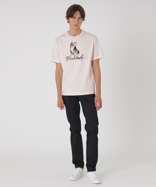 BLACK LABEL CRESTBRIDGE(ブラックレーベル・クレストブリッジ)の「ハブラシコーギーTシャツ(Tシャツ/カットソー・メンズ・オフホワイト/ブラック/ベージュ系その他/ピンク系その他2・L/XL/M/S)」の16枚目の写真