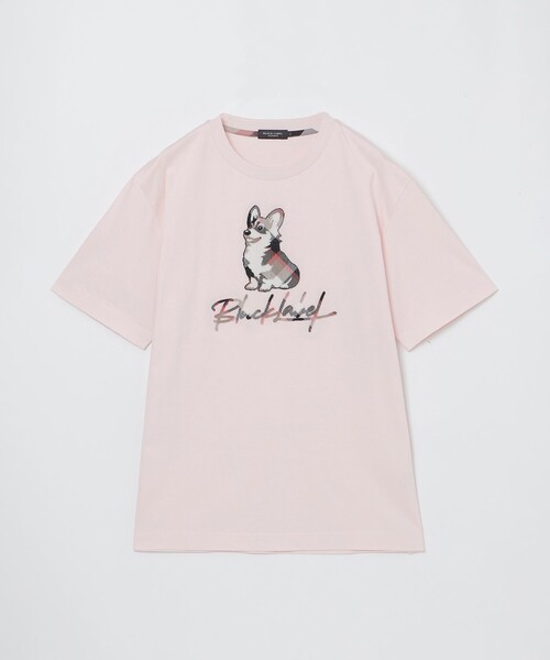 BLACK LABEL CRESTBRIDGE(ブラックレーベル・クレストブリッジ)の「ハブラシコーギーTシャツ(Tシャツ/カットソー・メンズ・オフホワイト/ブラック/ベージュ系その他/ピンク系その他2・L/XL/M/S)」の20枚目の写真