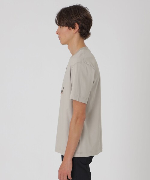 BLACK LABEL CRESTBRIDGE(ブラックレーベル・クレストブリッジ)の「ハブラシコーギーTシャツ(Tシャツ/カットソー・メンズ・オフホワイト/ブラック/ベージュ系その他/ピンク系その他2・L/XL/M/S)」の22枚目の写真
