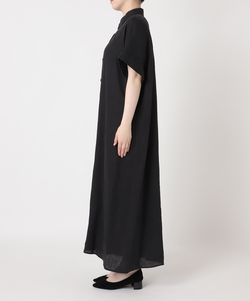journal standard L'essage(ジャーナルスタンダードレサージュ)の「リネンドルマンシャツワンピース(ワンピース・レディース・イエロー/ブラック/ブラウン系その他・36/38)」の22枚目の写真