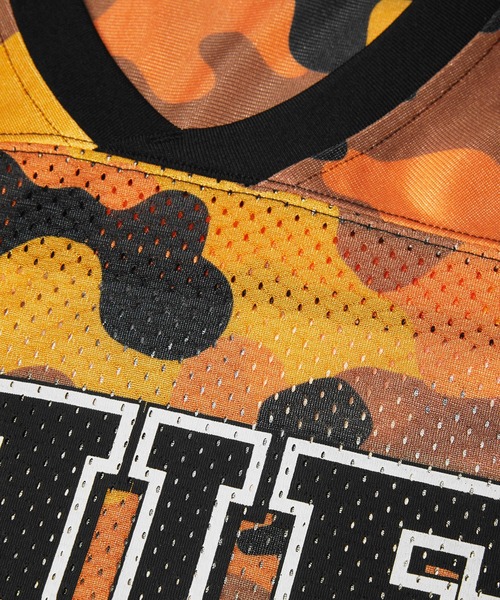 HUF（ハフ）の「CAMO FOOTBALL JERSEY（Tシャツ/カットソー・メンズ・ブラウン/オレンジ系その他・S/M/L/XL）」の21枚目の写真