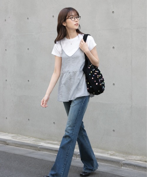 styiro（スタイロ）の「カラフルドットメッシュニットバッグ（トートバッグ・レディース・ブラック/ベージュ/アイボリー/グリーン・FREE）」の16枚目の写真