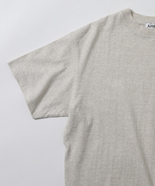 AMERICANA(アメリカーナ)の「Americana/アメリカーナ × Firsthand 別注 丸胴ラフィー天竺 ロゴプリントTEE / リラックスフィット ダイアゴナル バックプリントTシャツ 限定展開(Tシャツ/カットソー・レディース・オフホワイト/スミクロ/ダークブラウン・FREE)」の16枚目の写真
