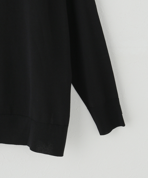 JOURNAL STANDARD(ジャーナルスタンダード)の「【UVカット/洗える/接触冷感】WASHABLE COOL UV Vカーディガン(ニット/セーター・レディース・ブラック/アイボリー/サックスブルー・FREE)」の5枚目の写真