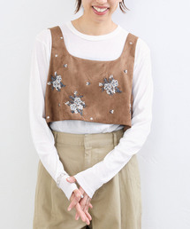 IENA | BLACK シアーロングTシャツ(Tシャツ/カットソー)