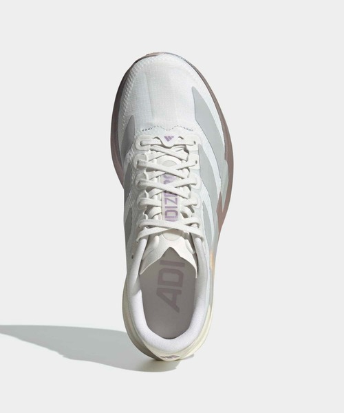 adidas(アディダス)の「アディゼロ EVO SL / Adizero EVO SL / ランニングシューズ / アディダス adidas(スニーカー・レディース・ホワイト・23.0cm/22.5cm/22.0cm/26.0cm/25.5cm/25.0cm/24.5cm/24.0cm/23.5cm)」の2枚目の写真